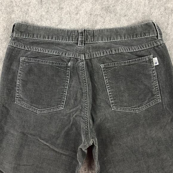 The North Face Corduroy Jeans Womens 6 Gray Bootcut Low Rise Stretch Cotton - Picture 5 of 14